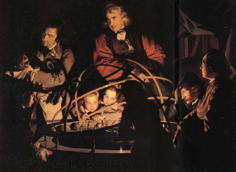 Joseph wright of derby A Philosopher giving a Lecture on the Orrery Spain oil painting art